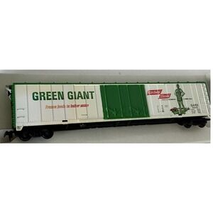 Tyco Vintage Green Giant HO Scale Refrigerator Car GARX 50822 White Green